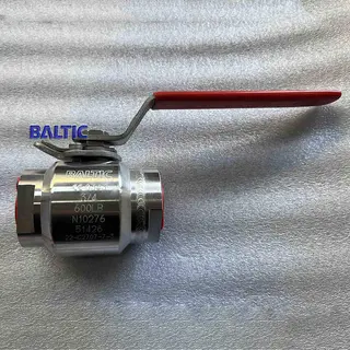 3PC Side Entry Ball Valve, UNS N10276, 3/4 IN, 600 LB, SW
