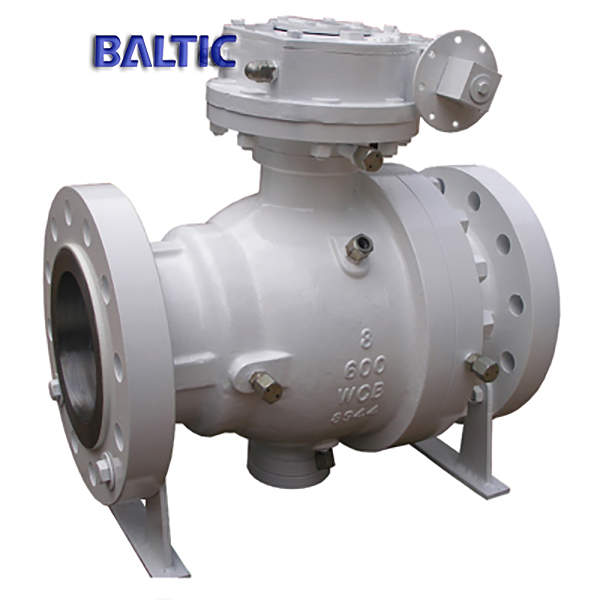 2-PC Trunnion Ball Valve, A216 WCB, API 6D, 8 Inch, 600 LB, RF