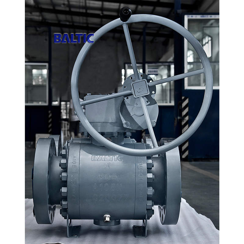 ASTM A105N Ball Valve, NPS 6 Inch, 900 LB, RTJ, API 6D