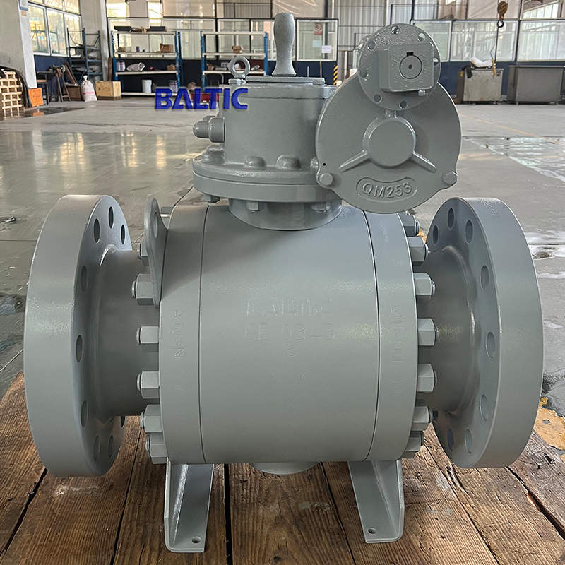 High Pressure Ball Valve, NPS 8, 900 LB, A105N, API 6D, RTJ