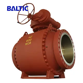 Side Entry Soft Seated Ball Valve, WCB, 42 Inch, 600 LB, RF, API 6D