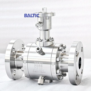 API 6D Ball Valve, Stainless Steel, A182 F316, DN50, PN63, RF