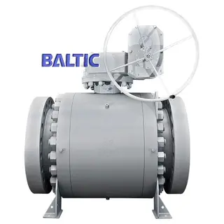 Class 900 Soft Seal Trunnion Ball Valve, 24 Inch, API 6D, RTJ