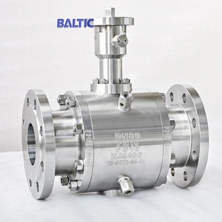 Side Entry Ball Valves, API 6D, F316, DN80, PN16, RF Flanged