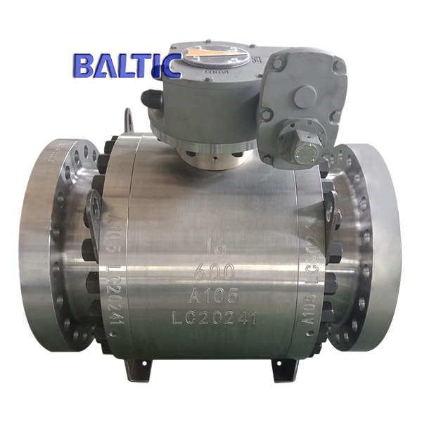 Side Entry Forged Steel Ball Valve, ASTM A105, 16 Inch, 600 LB, RF