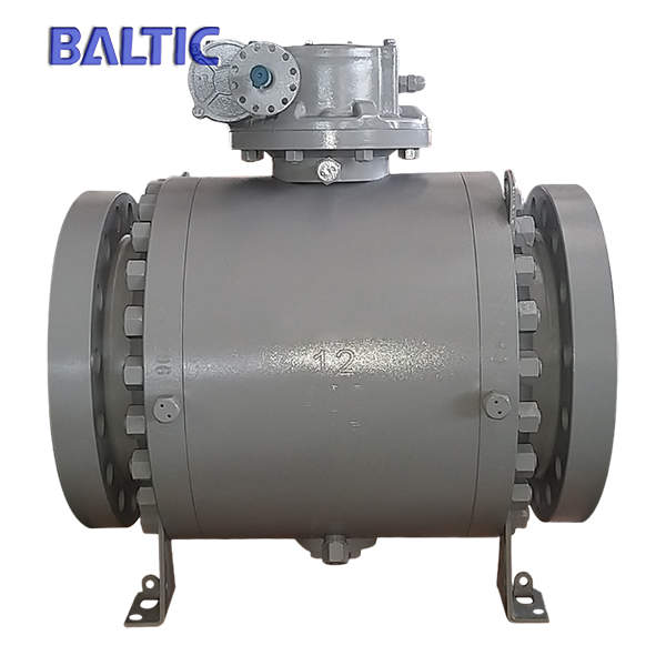 Side Entry Soft Seal Trunnion Ball Valve, A105, 12 Inch, 400 LB