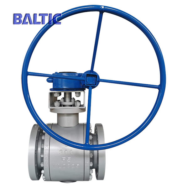 Trunnion Mounted Ball Valve, A182 F5, 6 Inch, 300 LB, API 6D, RF
