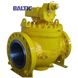 ASTM A216 WCB Top Entry Ball Valve, 12 Inch, Class 600, RF Ends