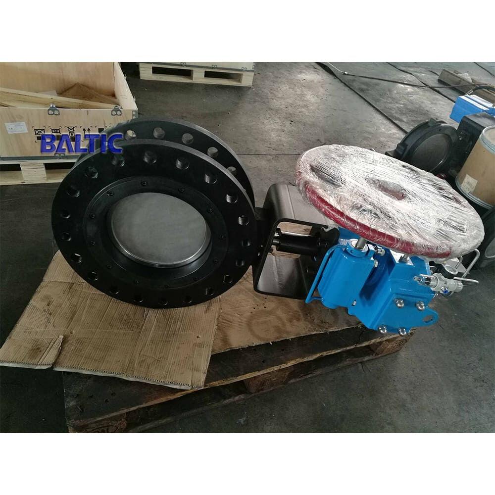 Double Flange Type Butterfly Valve