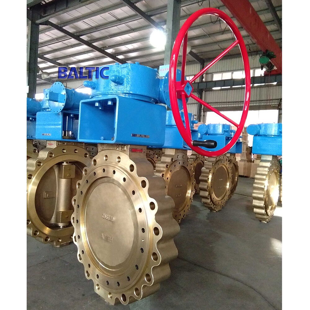 ASTM B148 C95800 Butterfly Valve, 20 IN, CL150, API 609, Lug