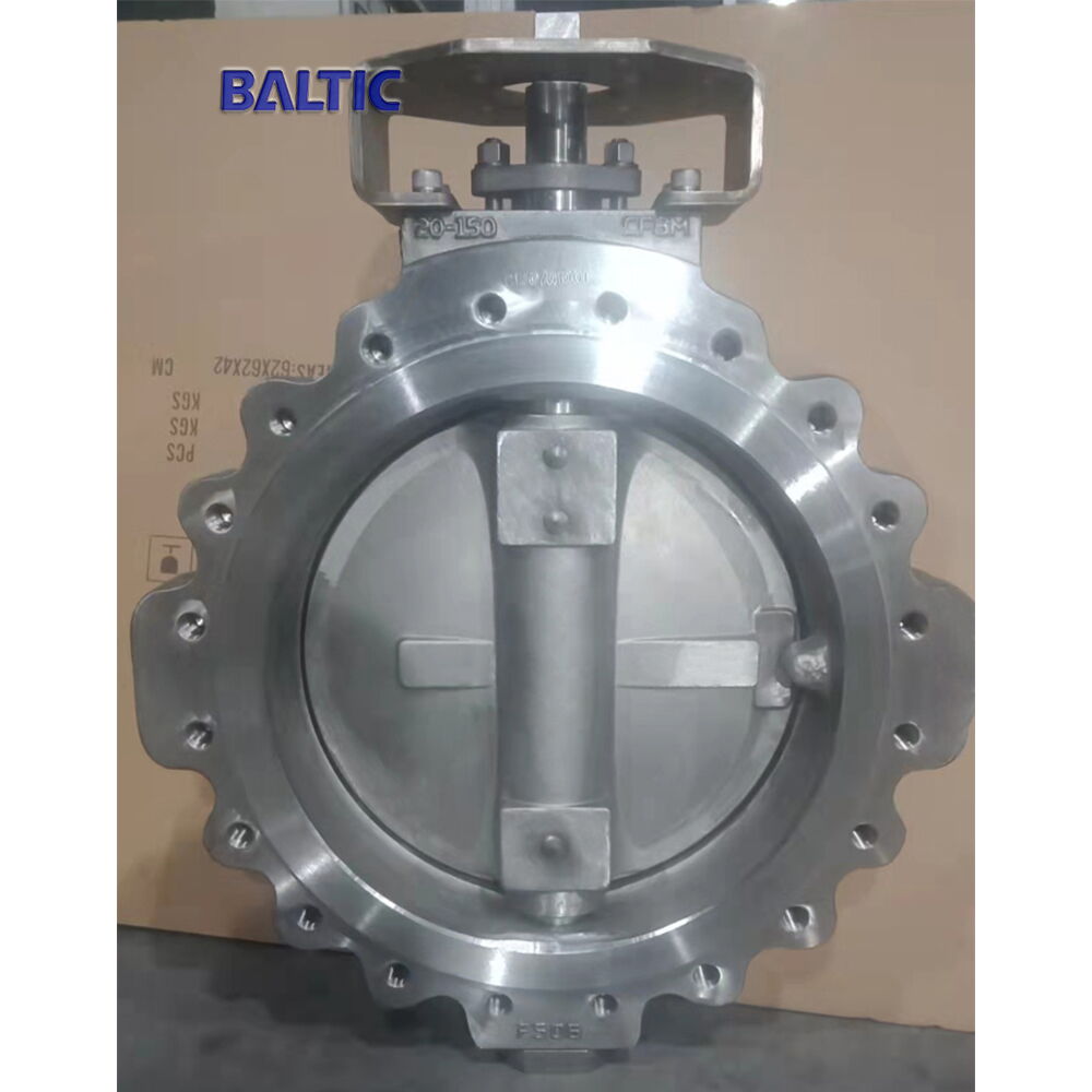 ISO 5211 Top Flanged Butterfly Valve, ASTM A351 CF8M, 20 Inch