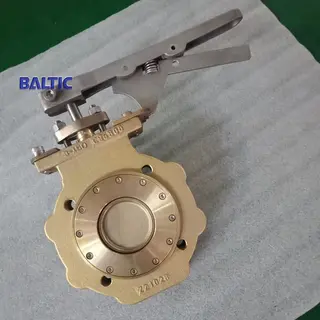 ASTM B148 C95800 Butterfly Valve, 3 Inch, 150 LB, API 609