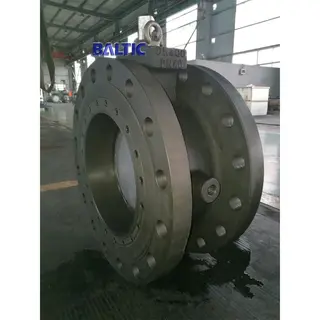 ASTM A216 WCB Butterfly Valves, DN400, PN40, Double Flanged