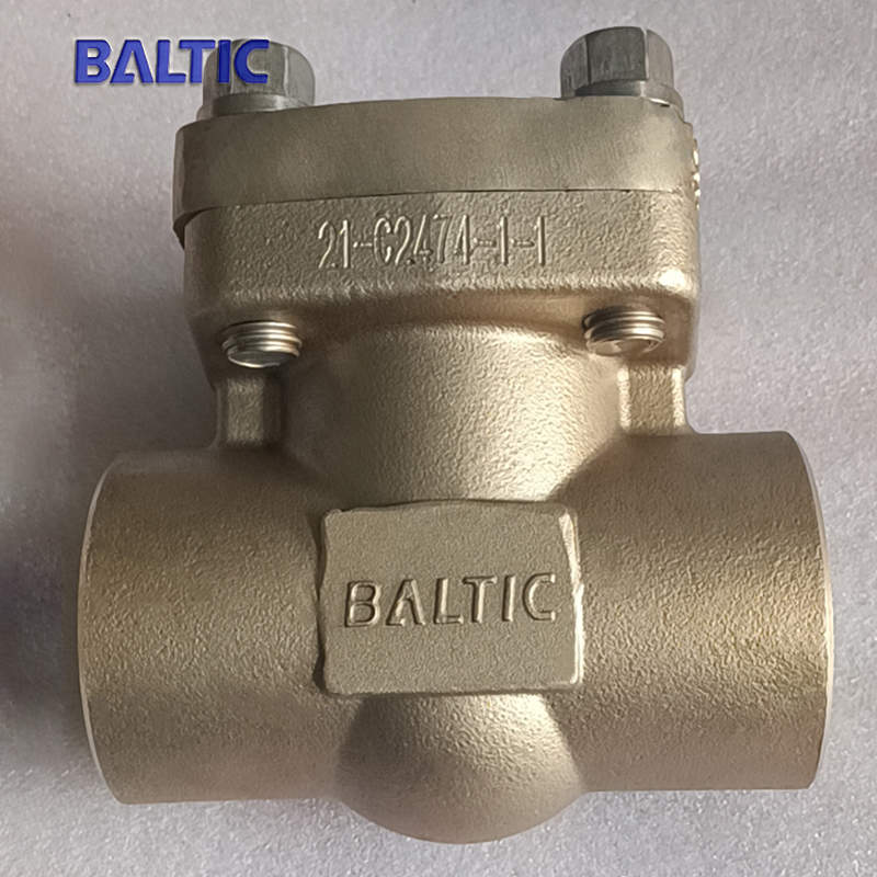 2 Inch 800 LB Swing Check Valve, C95500, API 602 - Baltic