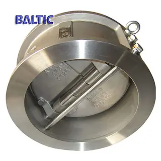 Dual Plate Wafer Check Valve, ASTM A351 CF8M, 18IN, CL300, API 594
