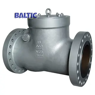Pressure Seal Swing Check Valve, A216 WCB 18 Inch, 900 LB, RTJ