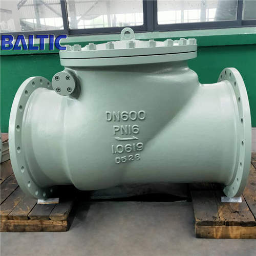 1.0619 Swing Check Valve, BS 1868, DN600, PN16, RF Ends