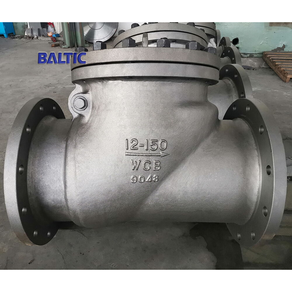 12 Inch Swing Check Valve, Class 150, ASTM A216 WCB, API 6D