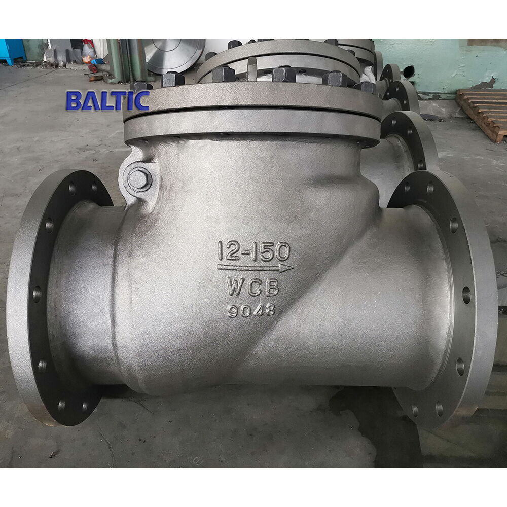 ASTM A216 WCB Check Valves, API 6D, 6 Inch, CL 1500 LB, RF - Baltic