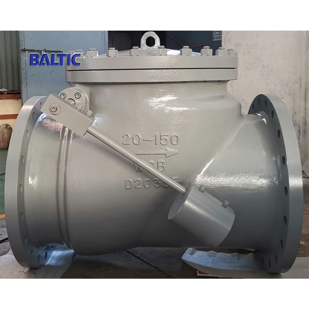 20 Inch Swing Check Valve, ASTM A216 WCB, API 6D, CL 150 LB