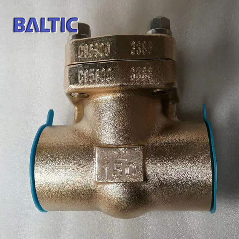 API 602 Swing Check Valve, B148 C95800, 2 Inch, 150 LB, NPT