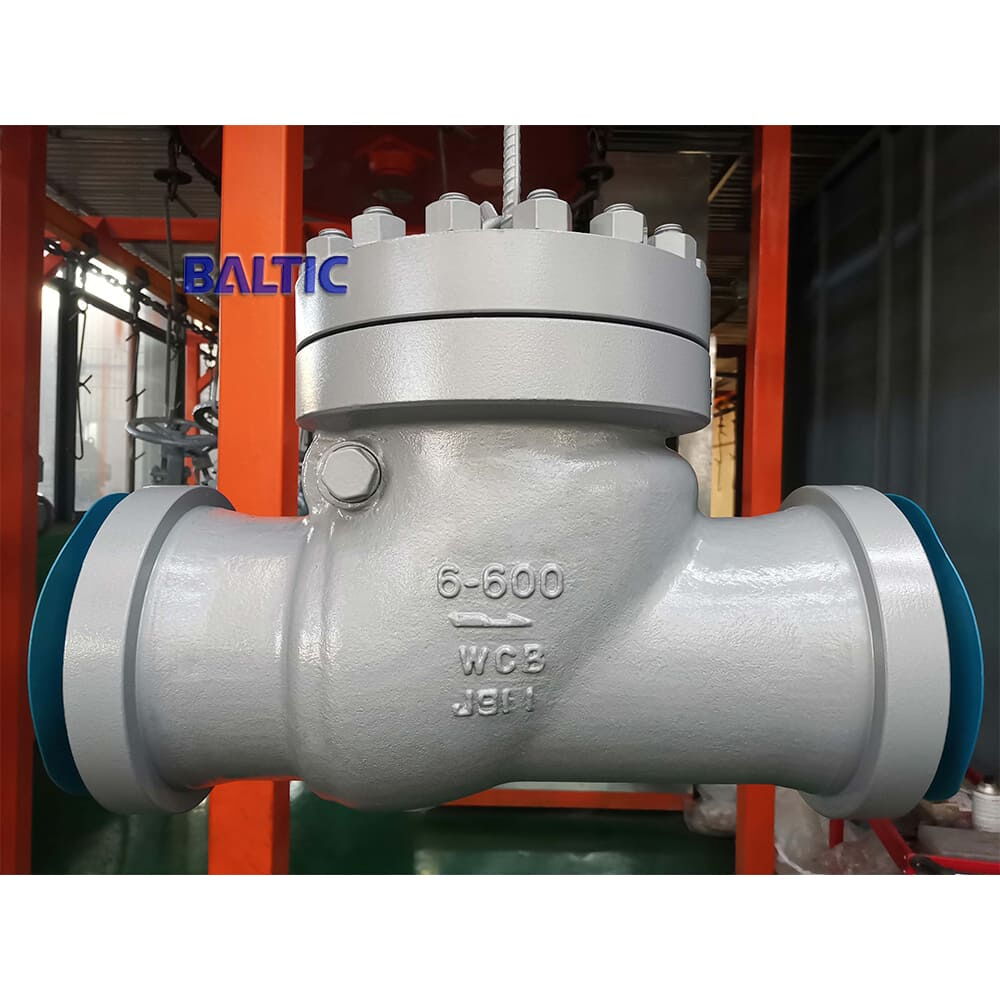 API 6D Check Valves, ASTM A216 WCB, 6 Inches, Class 600 LB