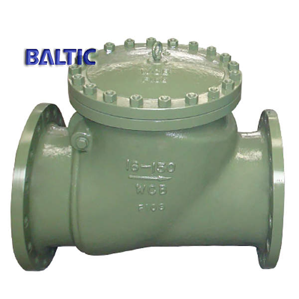 API 6D Swing Check Valve, Full Bore, ASTM A216 WCB, 16IN, CL150