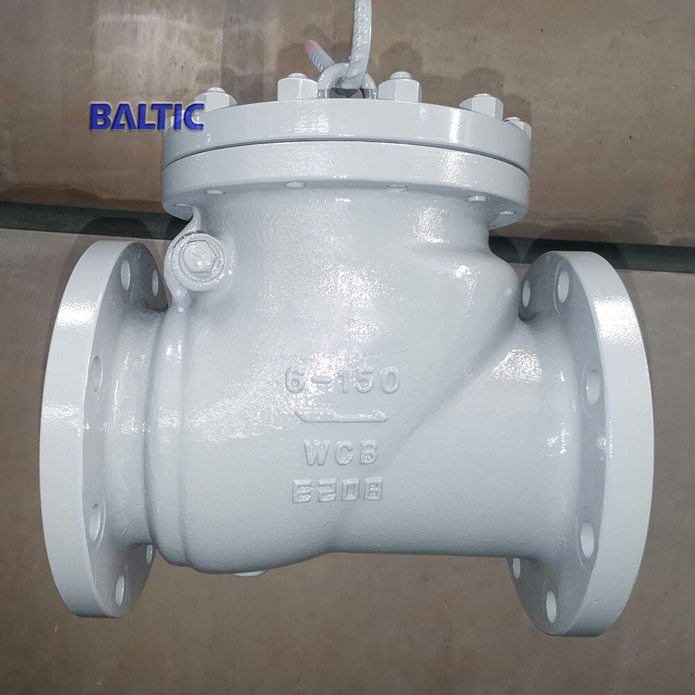 ASTM A216 WCB Swing Check Valve, 6 Inch, CL150, API 6D, RF