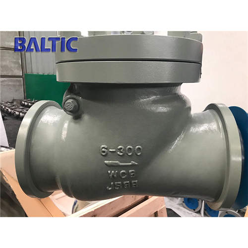 ASTM A216 WCB Swing Check Valve, 6IN, 300 LB, Full Bore