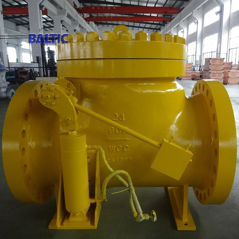 ASTM A216 WCC Check Valves, API 6D, 24 Inch, Class 600 LB
