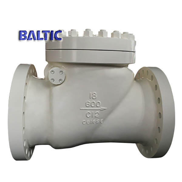 ASTM A217 C12 Swing Check Valve, 18 Inch, Class 600, API 6D, RF