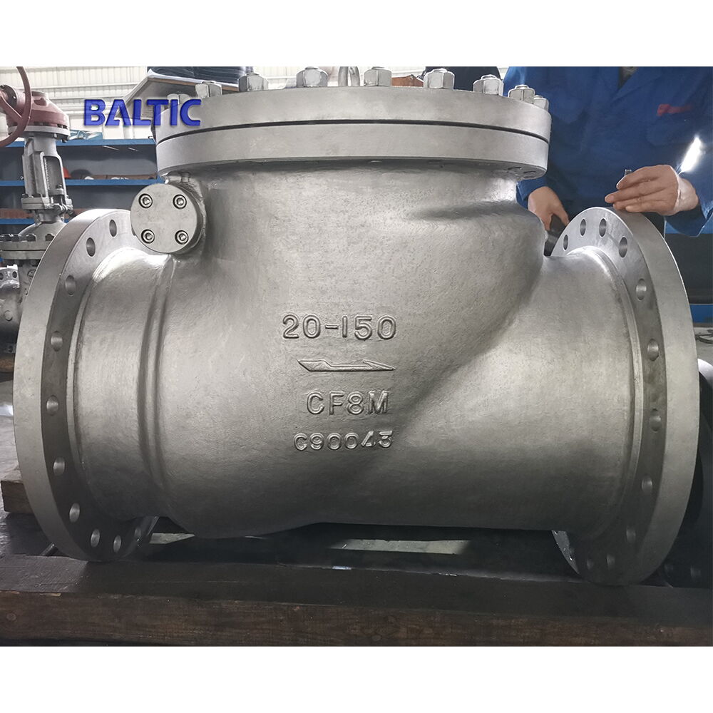 ASTM A351 CF8M Check Valve, 20 Inch, CL 150 LB, API 6D, RF
