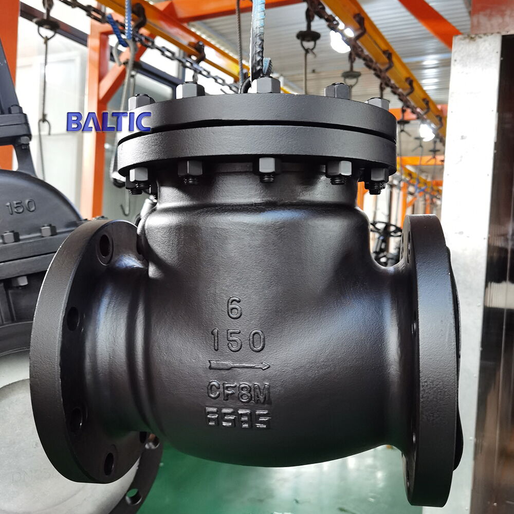 ASTM A351 CF8M Check Valve, 6 Inch, Class 150 LB, BS 1868