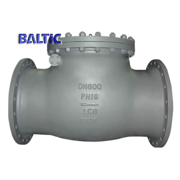 ASTM A352 LCB Swing Check Valve, DN600, PN16, DIN 3356, RF Ends