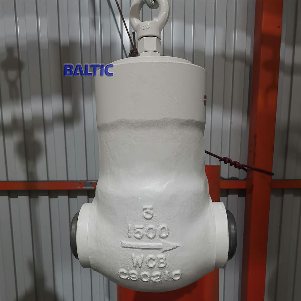BS 1868 Check Valve, A216 WCB, 3 Inches, 1500 LB, PSB, BW