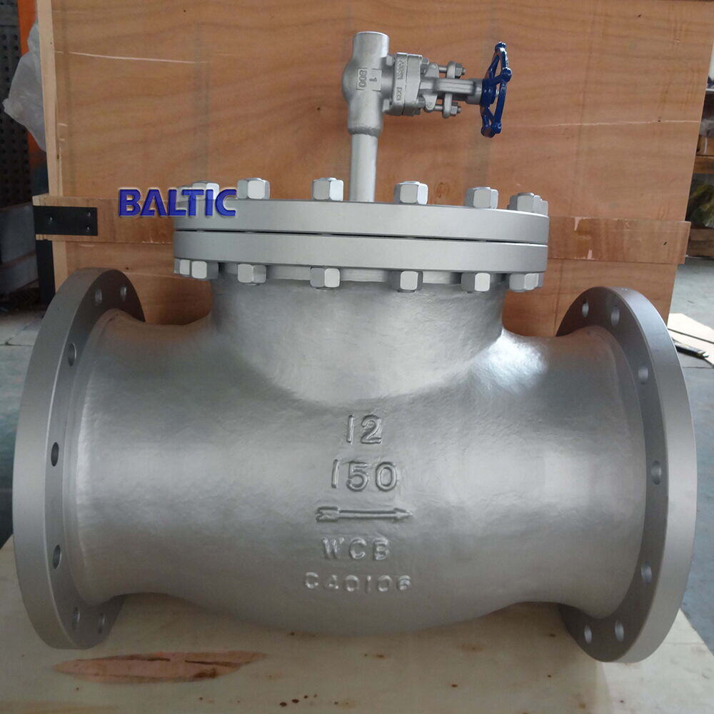 API 6D Check Valve, 20 Inch, Class 150 LB, ASTM A216 WCB, RF - Baltic