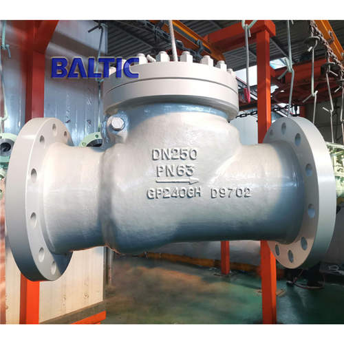 BS 1868 GP240GH Swing Check Valve, DN250, PN63, Bolted Bonnet