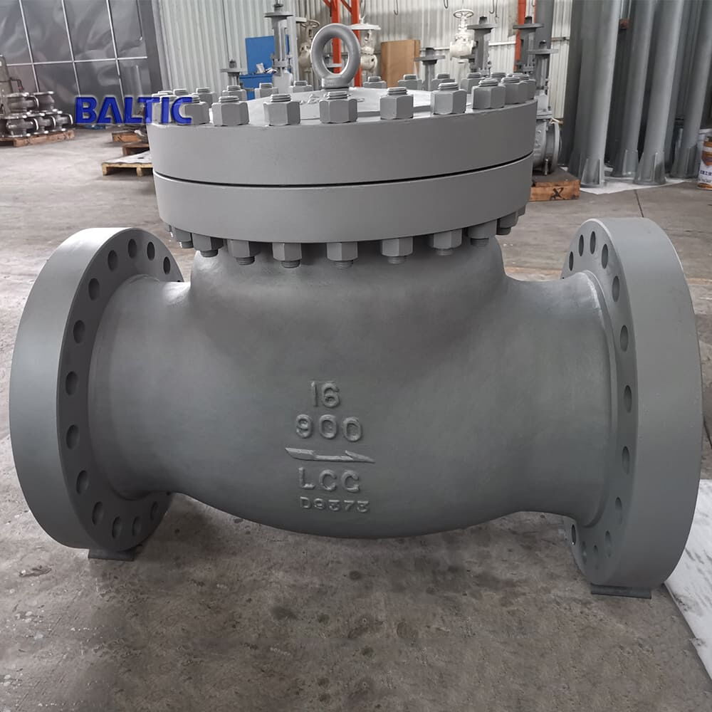 BS 1868 Swing Check Valve, ASTM A352 LCC, 16 Inch, CL 900 LB