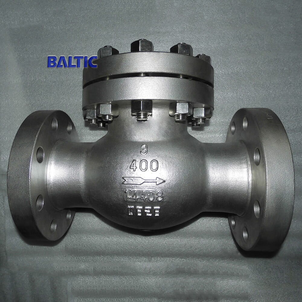 BS 1868 Swing Check Valves, 1.4408, 3 Inch, CL 400 LB, RF