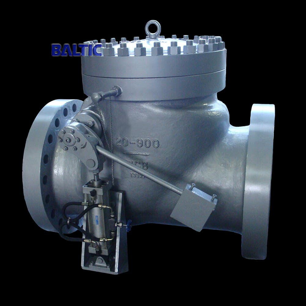 10 Inch Swing Check Valves, API 6D, ASTM A216 WCB, 900 LB - Baltic