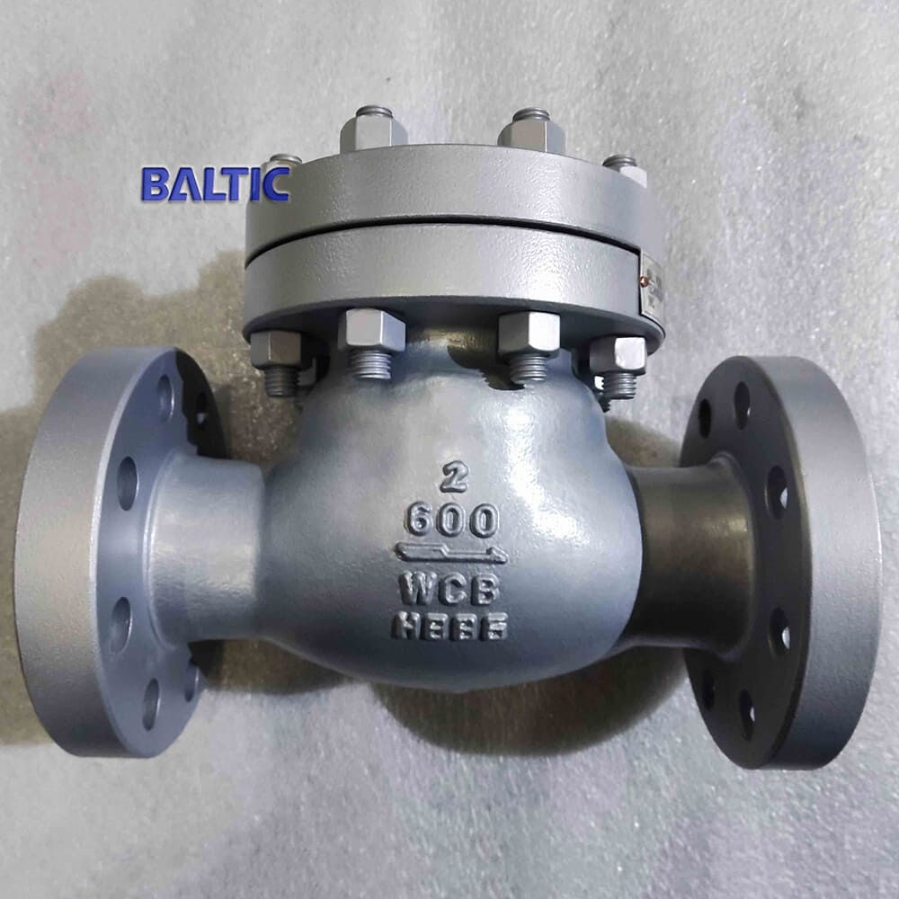 Carbon Steel Swing Check Valves, BS 1868, WCB, 2 IN, 600 LB