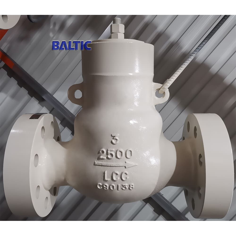 Pressure Seal Bonnet Check Valve, BS 1868, LCC, 3 IN, CL2500