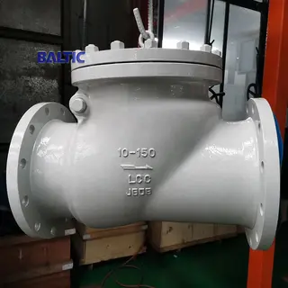 ASTM A352 LCC Swing Check Valve, 10 Inch, Class 150, API 6D