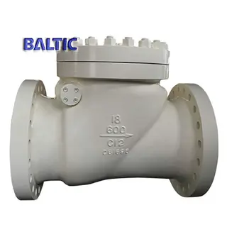 ASTM A217 C12 Swing Check Valve, 18 Inch, Class 600, API 6D, RF
