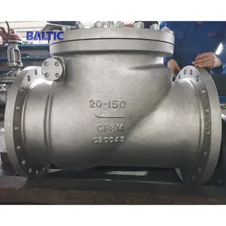 ASTM A351 CF8M Check Valve, 20 Inch, CL 150 LB, API 6D, RF