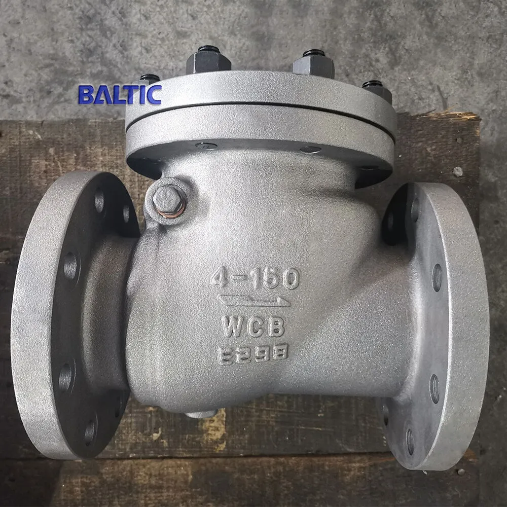 API 6D Swing Check Valve, 4 Inch, 150 LB, ASTM A216 WCB