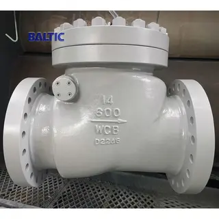 14 Inch Swing Check Valves, API 6D, WCB, Class 600 LB, RF