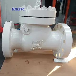 6 Inch Swing Check Valve, API 6D, ASTM A216 WCB, CL 900 LB