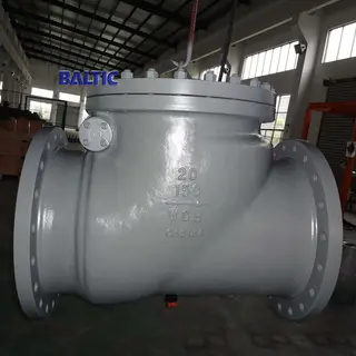 API 6D Check Valve, 20 Inch, Class 150 LB, ASTM A216 WCB, RF