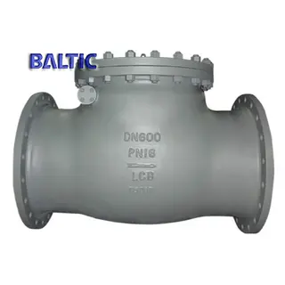 ASTM A352 LCB Swing Check Valve, DN600, PN16, DIN 3356, RF Ends